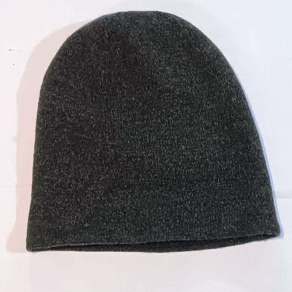 Dillards Mens Knit. Beanie Toboggan-One Size-Wool & Cashmere Blend-Waffle Knit